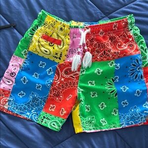 Kids MC2 SAINT BARTH Multicolor Patchwork BOYS SWIM